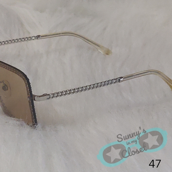 SOLD- Womens Chanel Chain Sunglasses ❤️ CH4244 - Picture 4 of 7